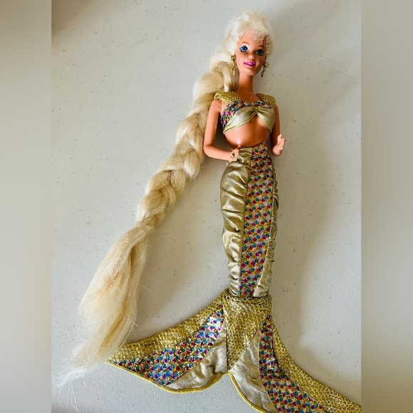 Jewel hair mermaid barbie doll - Picture 3 of 13
